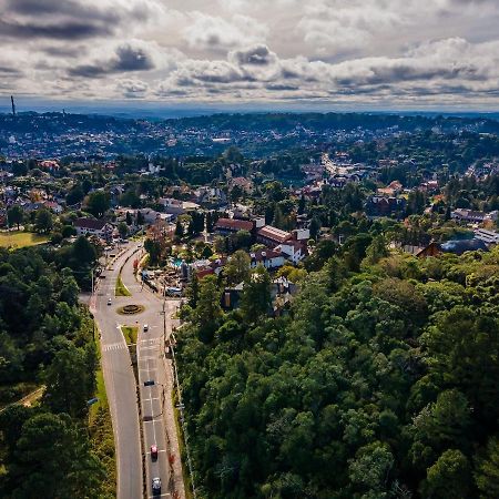 Alpes Da Montanha 203 - Ap Novo Junto Ao Centro De Gramado + Garagem Lägenhet Exteriör bild
