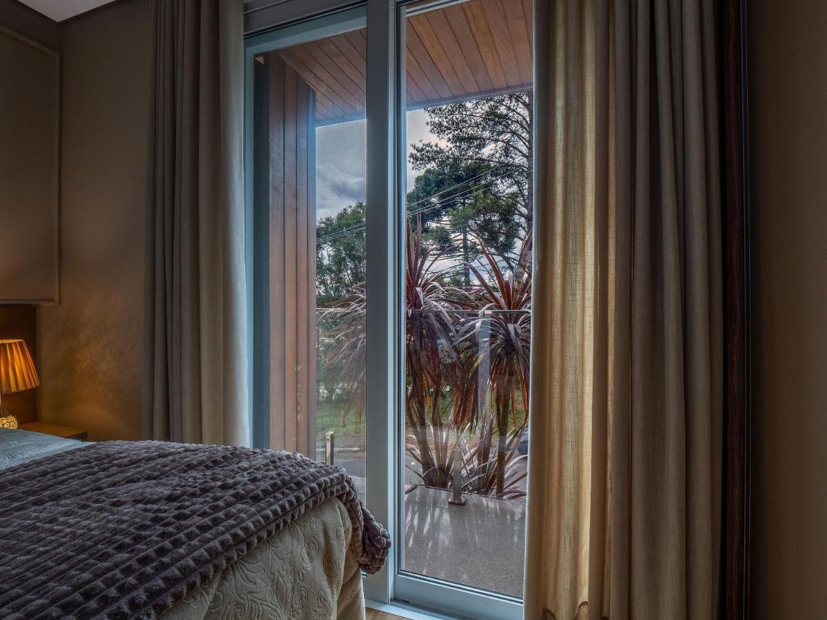 Alpes Da Montanha 203 - Ap Novo Junto Ao Centro De Gramado + Garagem Lägenhet Exteriör bild