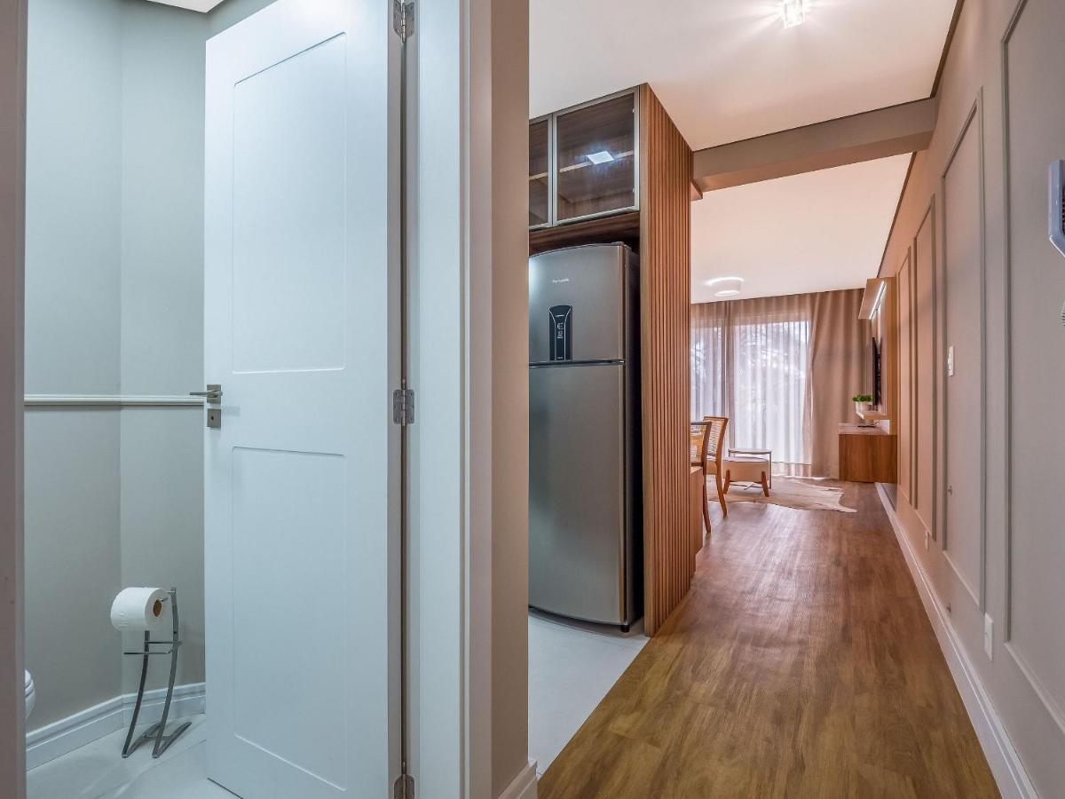 Alpes Da Montanha 203 - Ap Novo Junto Ao Centro De Gramado + Garagem Lägenhet Exteriör bild